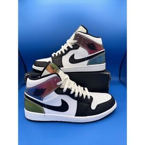 Nike Air Jordan 1 Mid Heat Reactive DM7802-100 Men's SZ 11